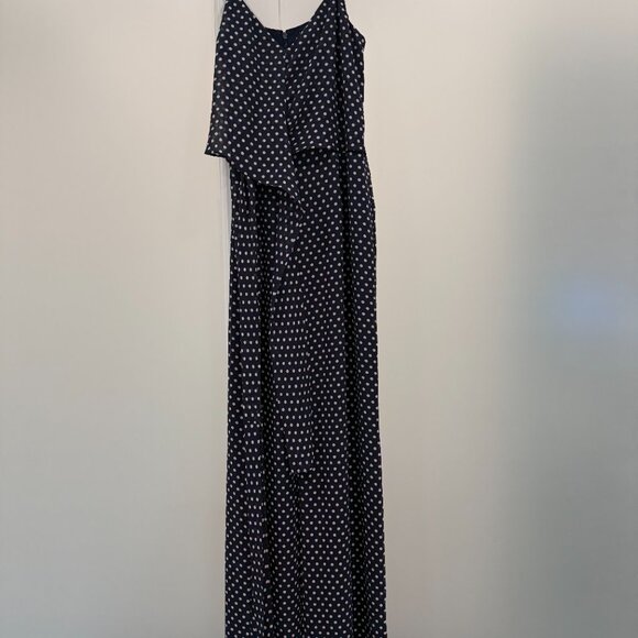 Michael Kors Navy & White Summer Jumpsuit - Picture 5 of 5